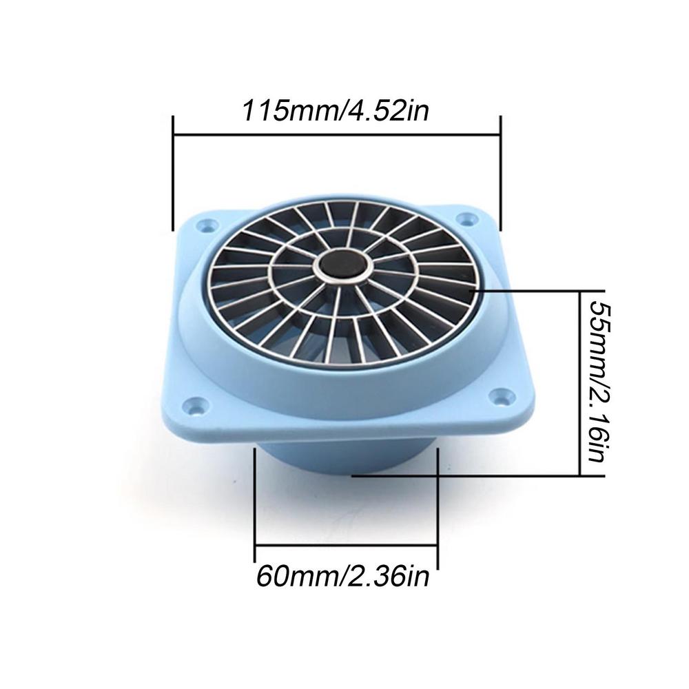 

Черно-белая вращающаяся крышка выпускного отверстия для воздуха 75/60 мм Труба масляного воздушного автомобильного парковочного обогревателя с масляным нагревом и паровым нагревом Фитинги выпускного отверстия воздуховода