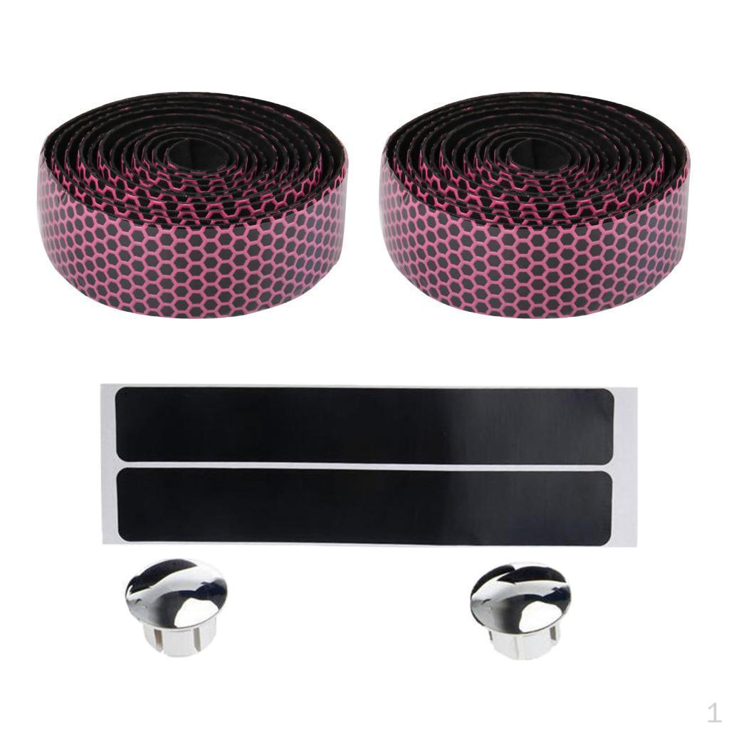 Bike Handlebar Tape Bicycle Handle Packaging with End Plugs And