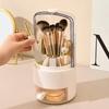 Plastic Makeup Brush Storage Box Round Lipstick Eyebrow Pencil Holder  Bathroom