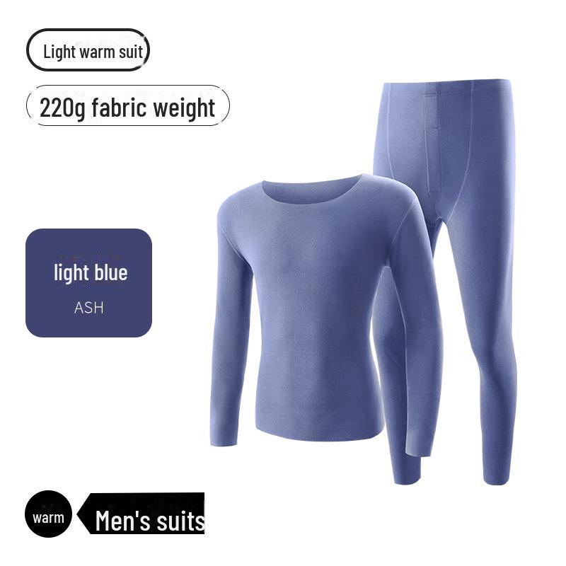 "7A Antibacterial Women's & Men's Light Warm Seamless Thermal Underwear - Slim Fit Autumn Clothes & Pants"