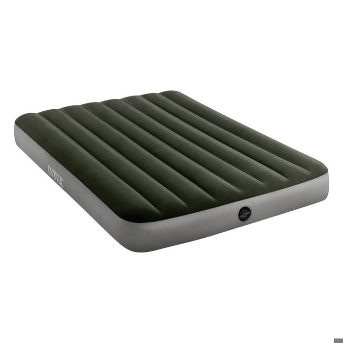 Airbed 2 Places - Intex - Vert - 191x137x25 cm - 3,63 kg - PVC