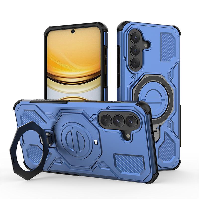 

Чехол-подставка для Samsung Galaxy A17 5G A57 A37 A16 A56 A55 S26 Ultra S25 FE S26 Plus С подставкой Ударопрочный Чехол Аксессуары Galaxy S25 синий