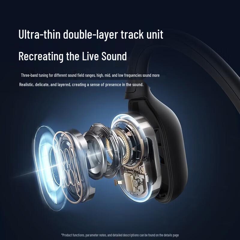 SANAG A50S Open-Ear Bone Conduction Sports Earbuds