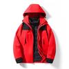 Teen Outdoor Colorblock 3-in-1 Waterproof Windbreaker with Detachable Hood