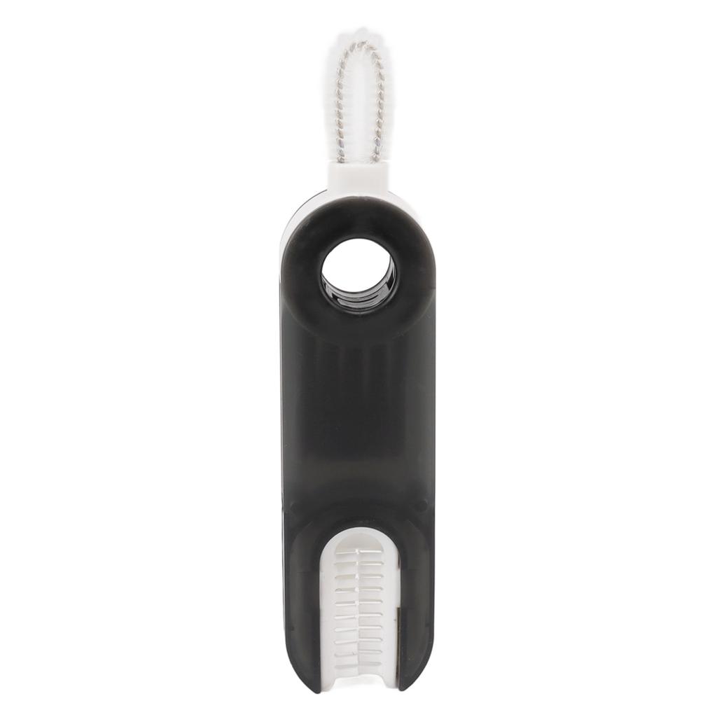 3 In 1 Bottle Cup Lid Crevice Cleaning Brush Multifunctional Crevice Cleaning Brush for Nipple Gray