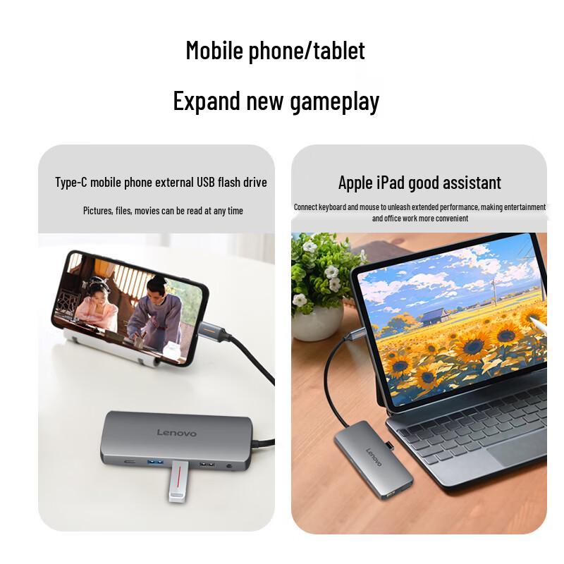 Lenovo Type-C USB-C Docking Station Hub