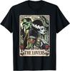 The Monster Frankenstein And Bride The Lovers Tarot Card T-Shirt