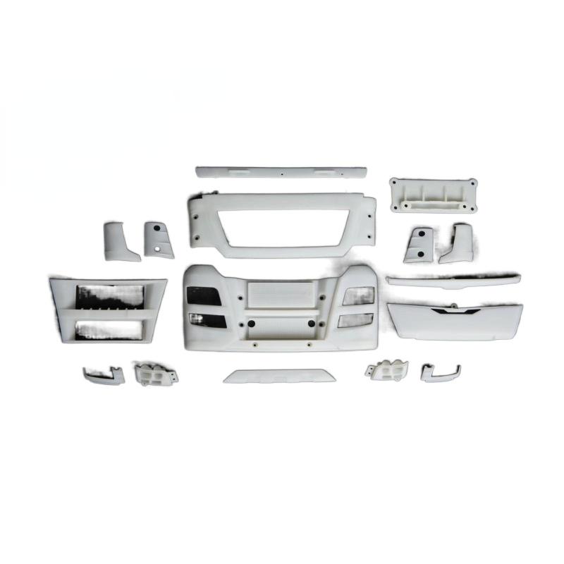 

Комплект для переобладнання капота VAJJEXRC Man Євро 6 для переднього повітрозабірника для трактора 1/14 Tamiya Rc Man Tgx квіткові білого кольору