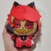 New  10cm Hazbin Hotel Vox Lucifer Ko Version Not Genuine Plush Doll Cute Anime Peripherals Toy Birthday Christmas Gift