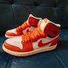 Air Jordan 1 High OG PS Starfish Kids Sneakers Orange White Cacao-Wow CU0449-101