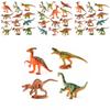 Vibrant And Detailed Pvc Dinosaur Figurine Set Including Tyrannosaurus Stegosaurus Velociraptor Pterosaur And Scythe Lizard