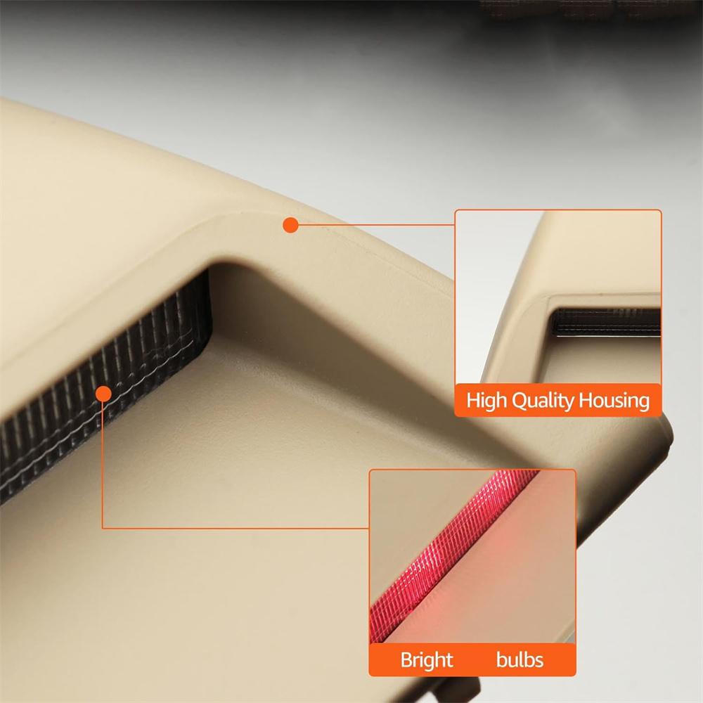 Beige High Mount 3rd Third Rear Brake Light Lamp For Nissan Altima Sedan 2013-18