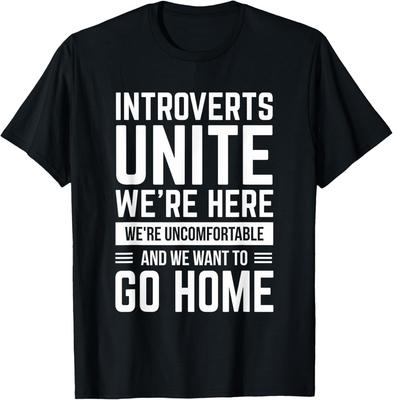 Introversi Unitevi - Maglietta Regalo Divertente Anti Sociale Maglietta Regalo Unisex