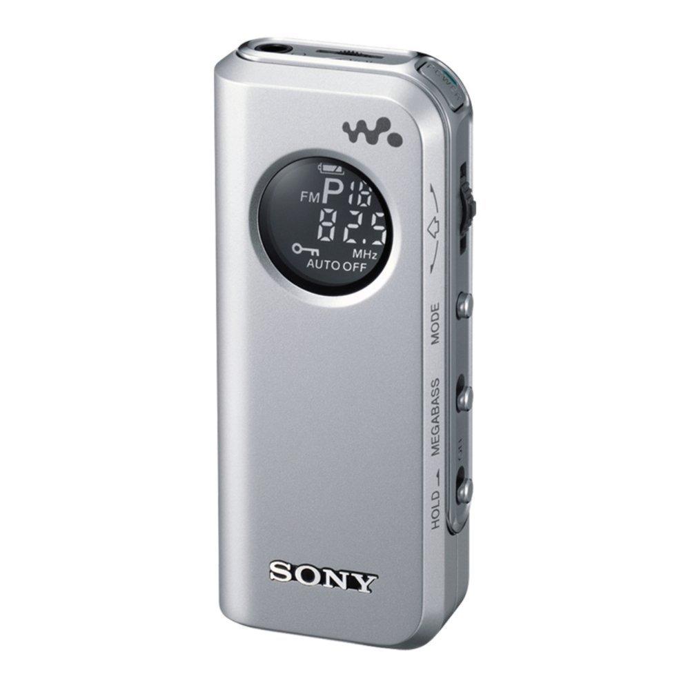 

SONY FM Pocketable Radio M98 Silver Stereo/AM SRF-M98/S срібний