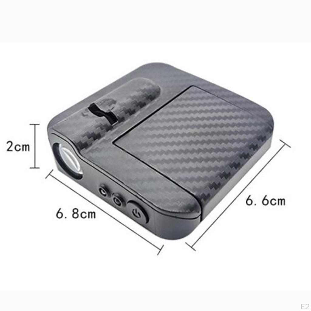 2 Pieces Car Door Lights LED Projector Supplies Courtesy Rechargeable Accessories Welcome