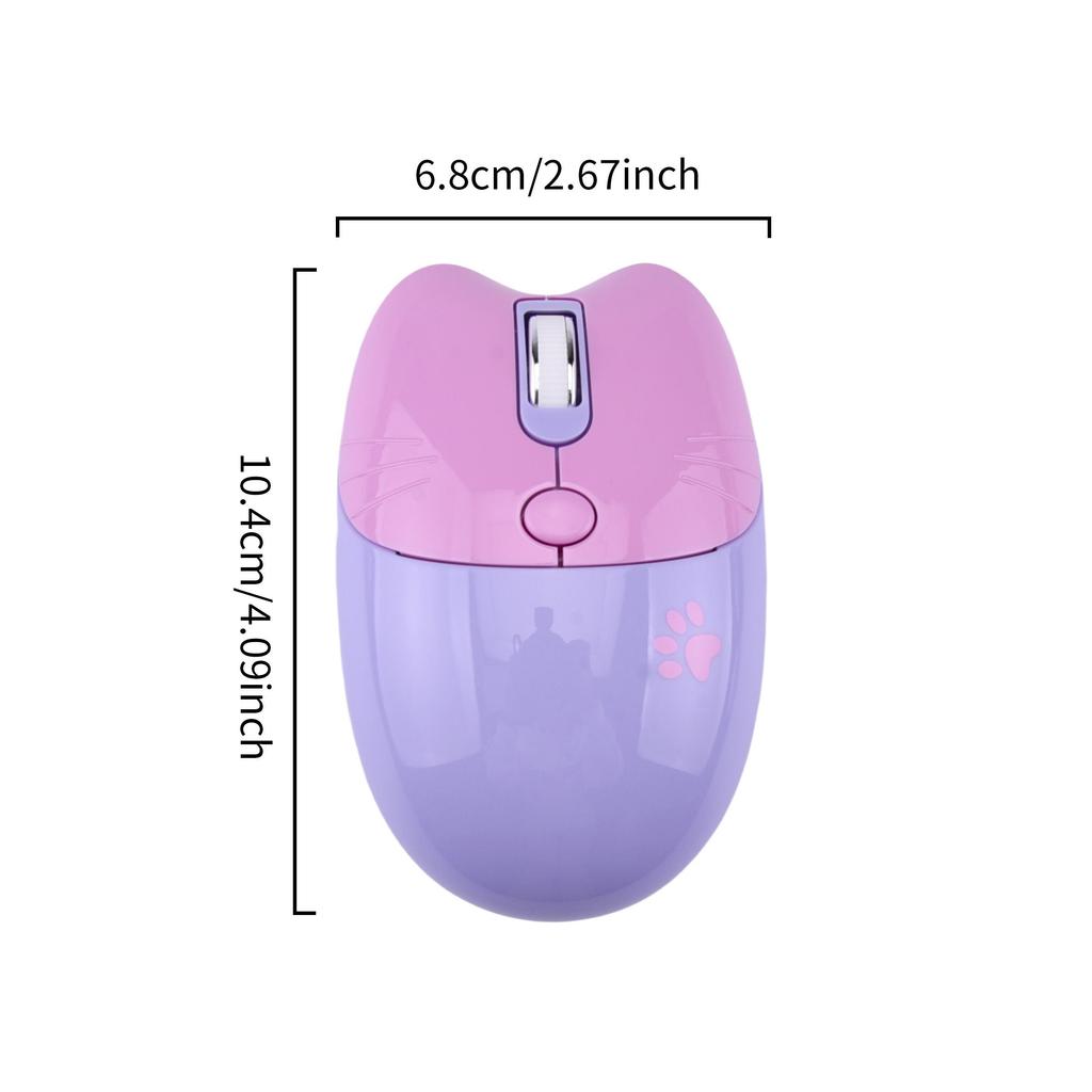 Mofii M3DM Sleek Wireless Bluetooth Dual-Mode Mouse – Silent Wireless Mouse for Laptop and Office Use