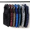 Veste sans manches en duvet de canard ultralégère pour homme, automne et hiver, col haut, gilet portable en duvet de canard blanc