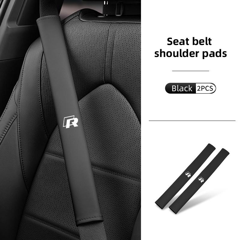 2026 Hot For Volkswagen VW Car Seatbelt Shoulder Cover Seat Belt Guard Pad Protection For VW Passat Golf Tiguan Polo Scirocco Je