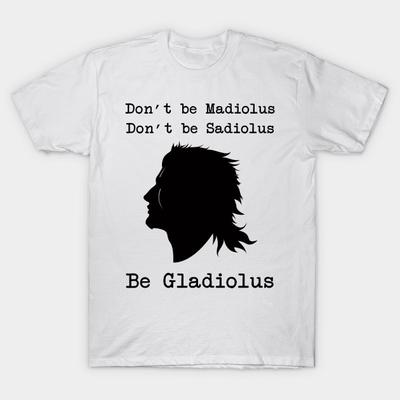 T Shirt Women Be Gladiolus Black Harajuku Print Kawaii Tshirt Summer Short Sleeve Female T-Shirt Top Tee