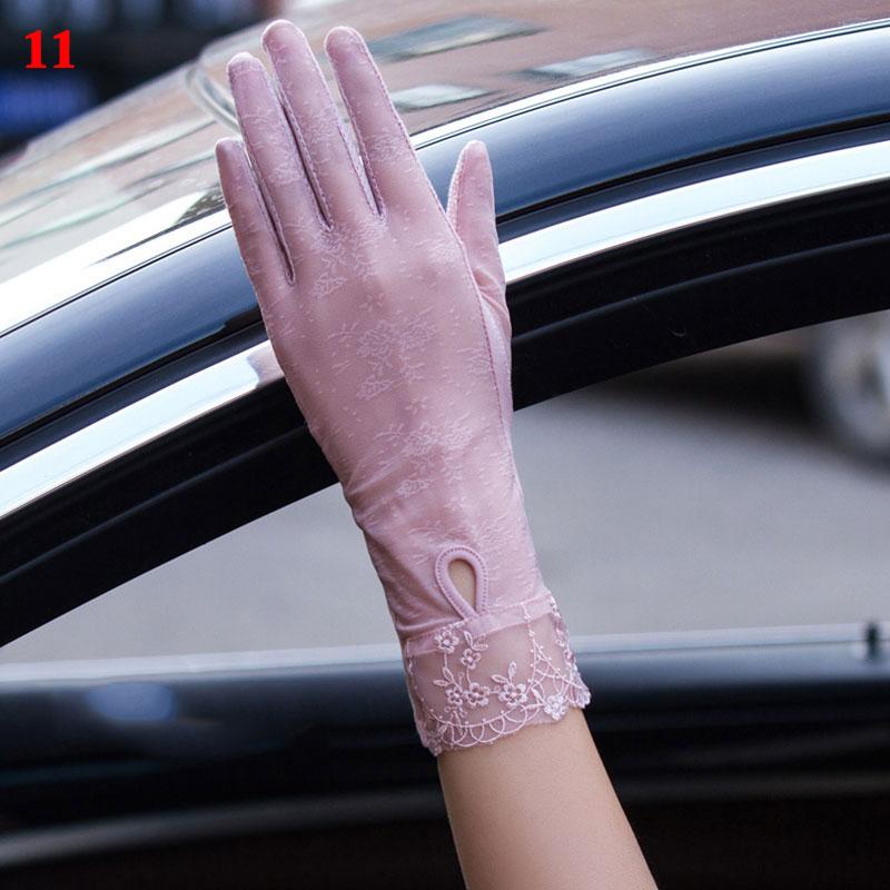 Women Summer Mesh Ice Silk Gloves Sleeve Driving Sun Protection Long Arm Glove B Women Summer Mesh Ice Silk Gloves Sleeve Driving Sun Protection Long Arm Glove B