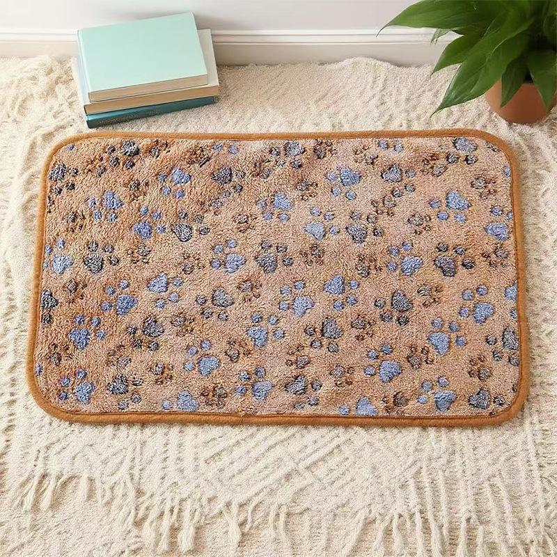 Winter Pet Blanket Seasonal Warm Coral Velvet Blanket 40 * 60cm