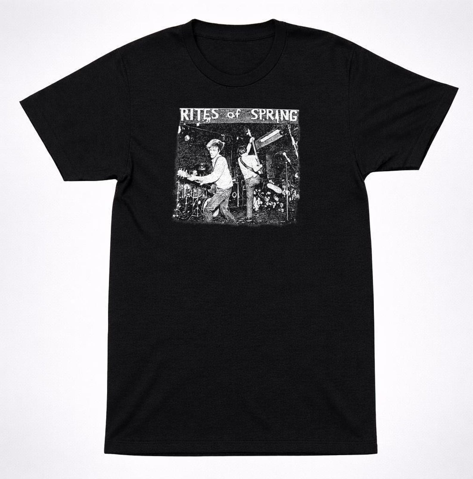 Rites Of Spring Live Photo Tee: Emotional 2000s Garage Style - DC Hardcore Punk, Unisex Cotton Tee for Fans 4XL