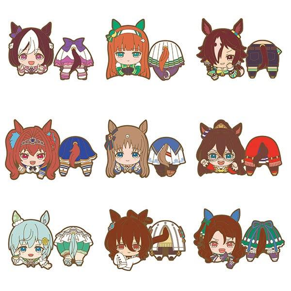 

Uma Musume Pretty Derby Ride Резиновый клип А Коробка из 9 штук
