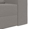 Taupe Sleeper Sofa 245 x 78 x 77 cm Fabric