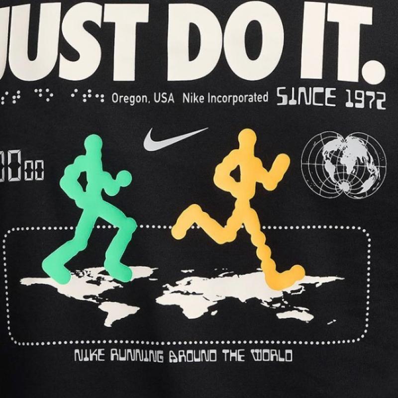 Nike Tricou cu mâneci scurte Dry FiT pentru alergare Fv8385 010 S2406