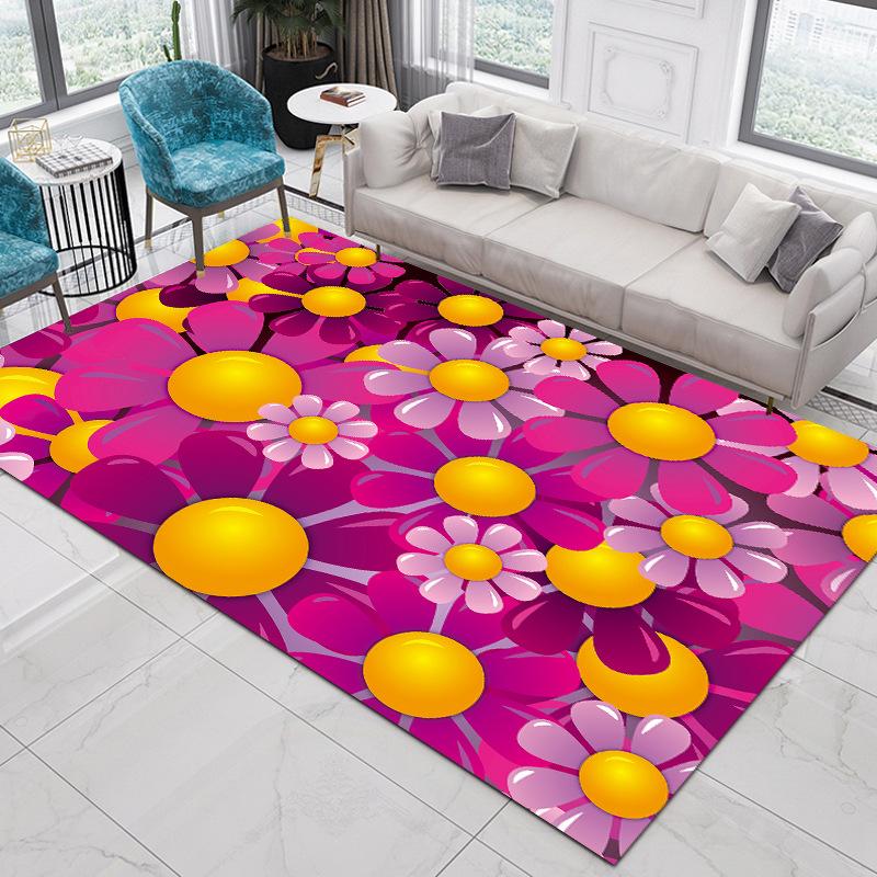 Living Room Carpet Nordic Ethnic Style Home Decoration Coffee Tables Large Area Plush Mat Bedroom Vintage Rug