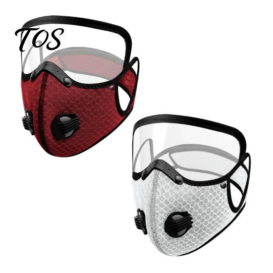 Maschera Antipolvere per Lavori in Giardino 2 Pezzi Maschera, Traspirante Riutilizzabile Filtro al Carbonio Viso Regolabile Anti-inquinamento Imbottitura con Occhiali Lavorazione del Legno Edilizia