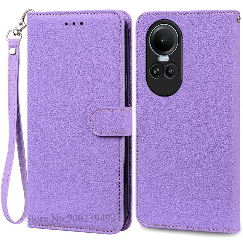 For OPPO Reno 10 5G Case Wallet Leather Flip Case For OPPO Reno 10 Pro 5G Case Phone Covers For Oppo Reno 10 Pro Plus Covers