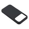 (iPhone 17 Pro, Black) For iPhone 17 Pro Case Solid Silicone Shockproof Phone Back Cover