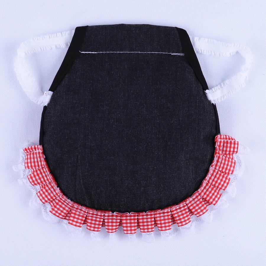 Dual-Layer Hen Saddle Apron with Feather and Back Protector