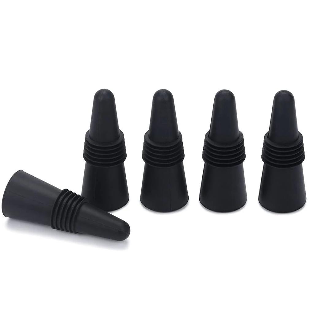 Silicone Wine Bottle Stopper Set Whisky Accessories Leak Proof Beer Champagne Cap Closer Wine Cork Plugs Lids Kitchen Bars Tools