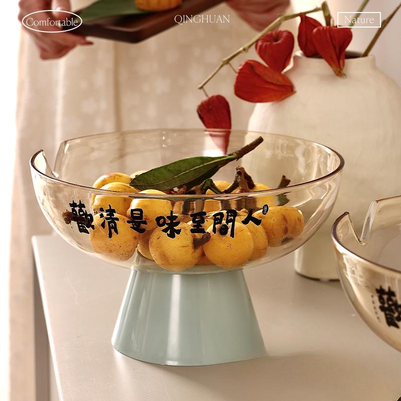 Tavă de fructe uscate pentru fructe, tavă de fructe uscate, tavă creativă din plastic pentru fructe, coș de picurare, tavă de depozitare pentru decor desktop