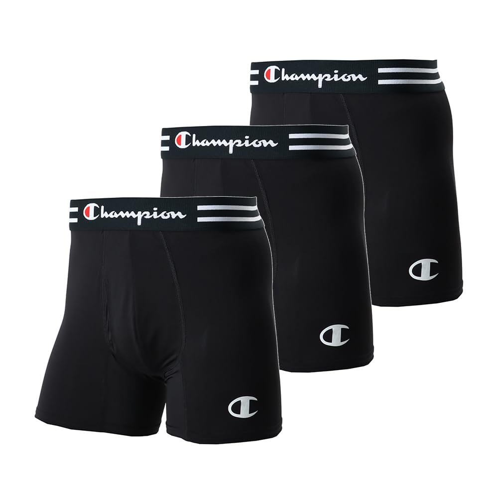 

Спортивные шорты-боксеры Open 3D CM6EY701J Black [Champion] 3-х частей, впитывающие, спереди, с карманом, без тегов, мужские