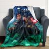 Custom Name "Harry Potter's Magical Journey" blanket for Couch & Bed, Plush Cozy Fuzzy Blanket Super Soft & Warm Blankets for Fall and Winter. 0908113