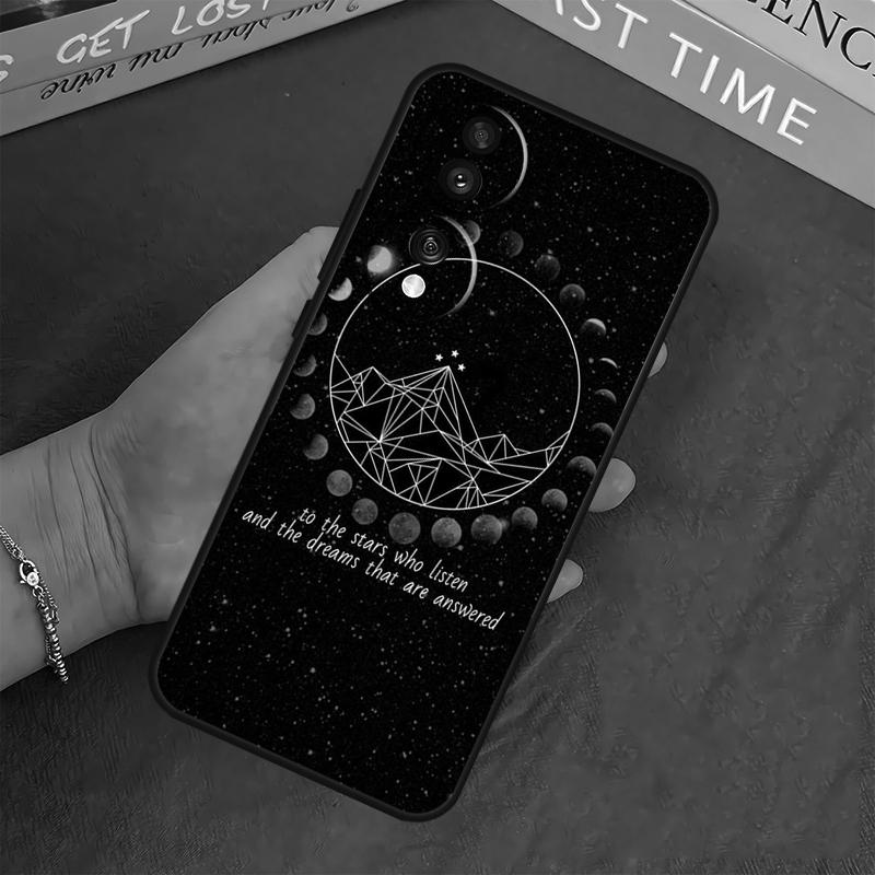 A Court of Mist and Fury Sarah J Maas Case For Honor X8b X9b X8 X9 X6a X7a X8a X9a Cover For Honor Magic 6 5 Pro 50 70 90 Lite