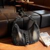 Large-capacity Tote Bag, Washed Denim Bag, Single-shoulder Bag, Commuter Crossbody Bag