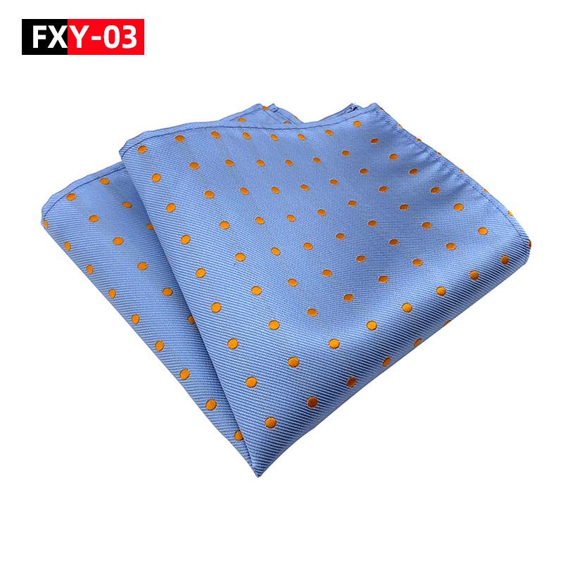 Men's Polka Dot Suit Handkerchief - Fashionable Square Pocket Scarf