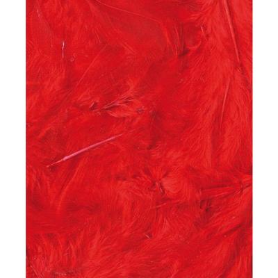 RED FEATHERS - 12 CM