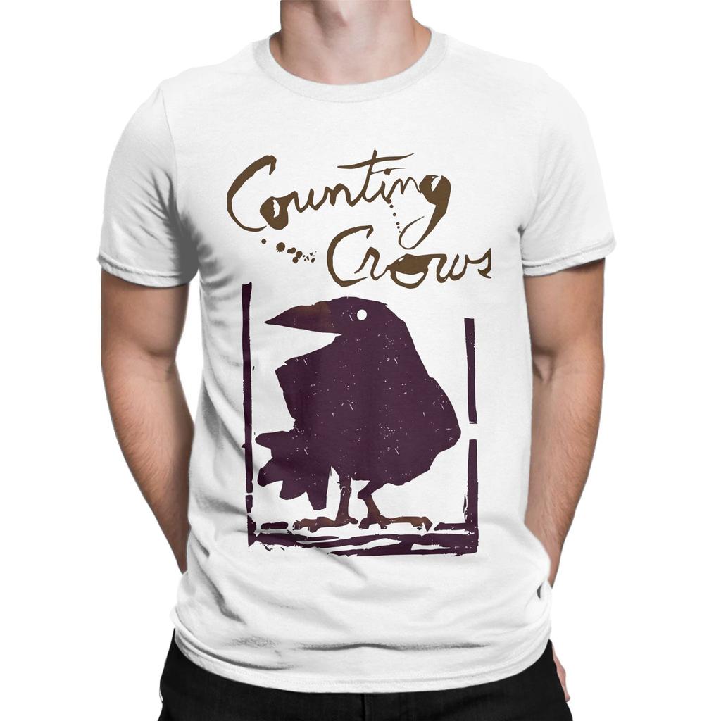 Counting Crows Classic Funny 100 Cotton Tshirt Counting Crows Tees Tops For Unisex