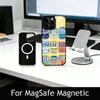 S-Sardines F-Fish Art Phone Case For iPhone17,16,15,14,13,12,11 Plus,Pro Magnetic with Magsafe Wireless Charging