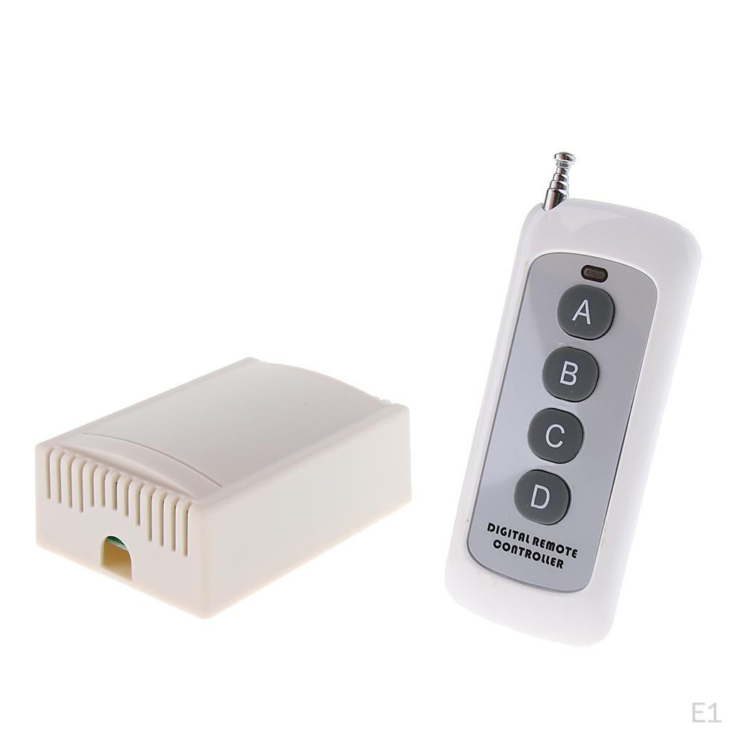 DC12V 4CH Remote Controller Switch 433 For LED/ Motor