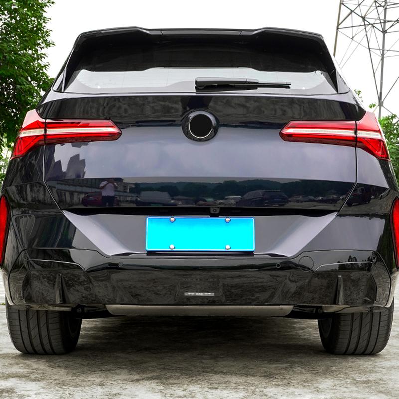For BMW X3 (G45) 2024 2025 Car Accessories ABS Rear Side Bumper Decoration Strips Cover 2pcs