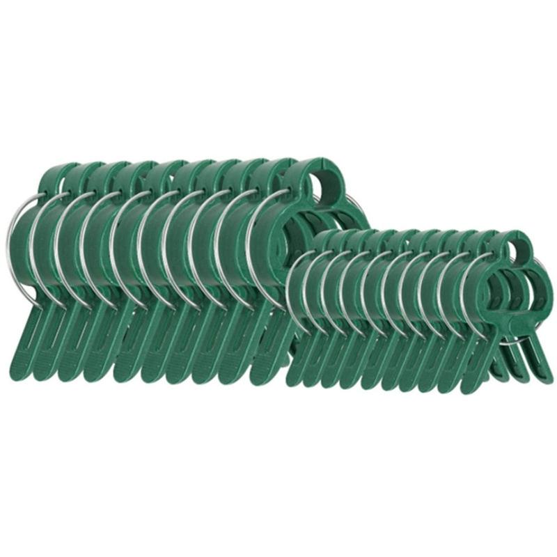 Plastic Plant Support Clips Plastic Clips Suitable for Securing Plant Tomato Vine Clips Plant Fixing Clips for Climbing 1