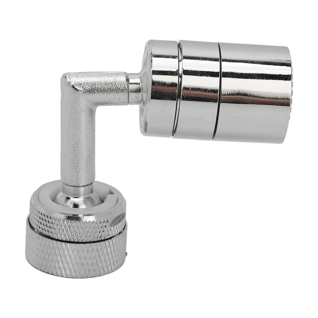 Swivel Faucet Aerator Copper 2 Gears 720 Degree Rotating Bathroom Tap Aerator for Face Washing