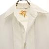 IOLANI 70s vintage 7 minutes sleeve Open color Aloha shirt S white Men's Used