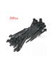 Car Hose Fastening Zip Strap Self Locking Nylon Cable Ties 25pcs Car Nylon Tie Wrap Cable Fixed Fastener Clips